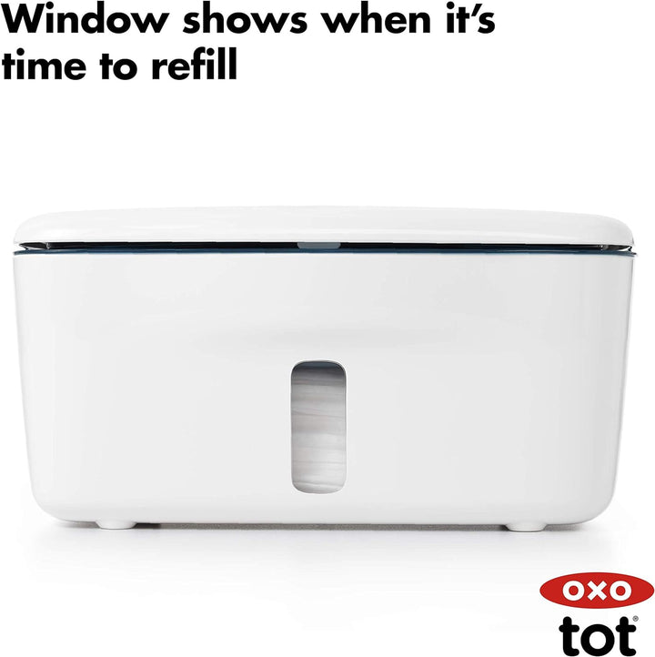 Perfect Pull Wipes Dispenser, Navy, 1 Count (Pack of 1)