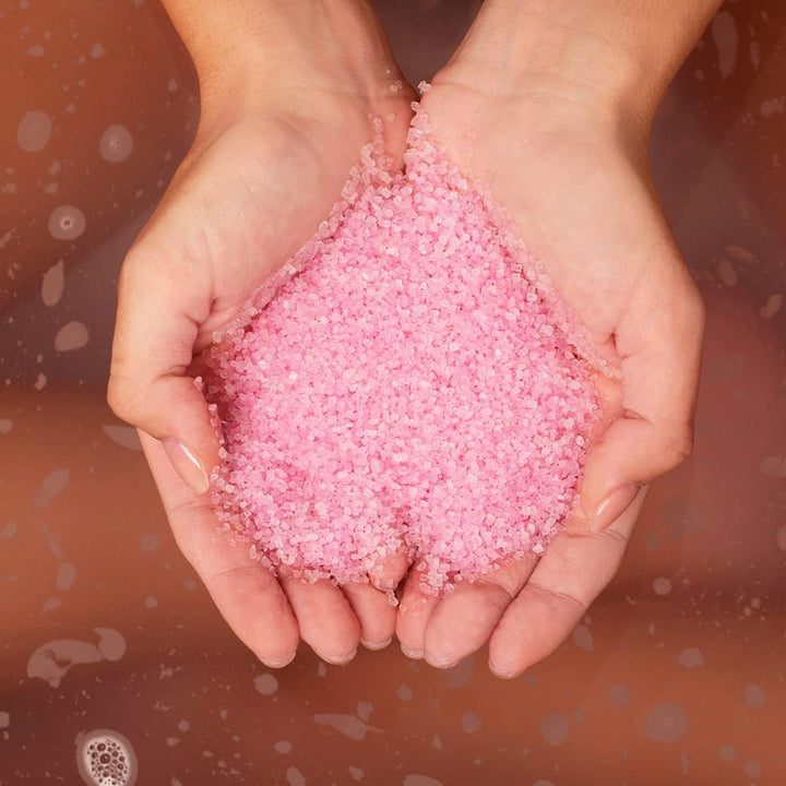 Luxury Nourishing Bath Crystals, Vegan & Cruelty-Free with Vitamin Rich Acai Berry Extract & Natural Sea Salts, 500G