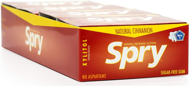 Fresh Natural Xylitol Chewing Gum Dental Defense System - Aspartame-Free, Sugar-Free, Non-Gmo, Gluten-Free (Spearmint, 100 Count - Pack of 1)