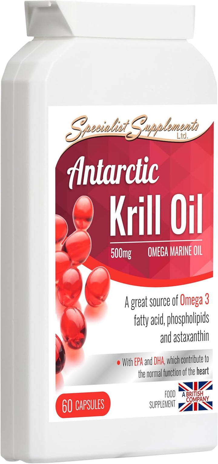 Antarctic Krill Oil, 60 Gel Capsules