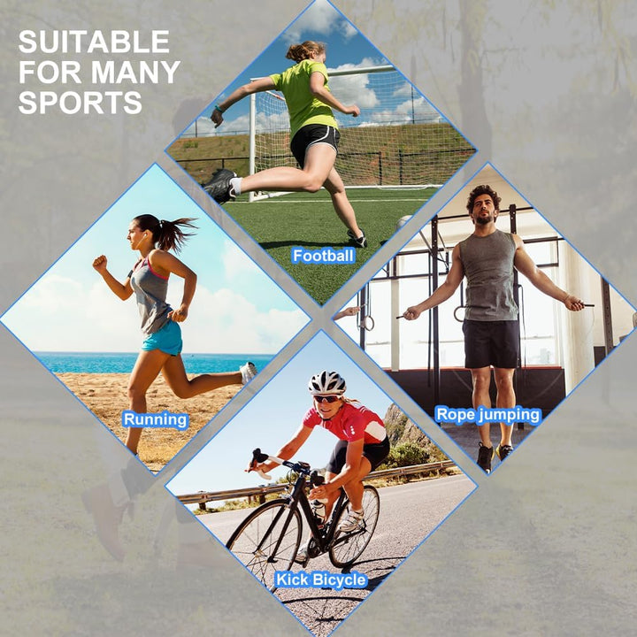 Ankle Brace, 2 Pack Ankle Support for Ligament Damage and Sprained Ankle, Achilles Tendonitis Support, Plantar Fasciitis Support Strap for Heel Pain Relief, Ankle Support Brace for Women & Men