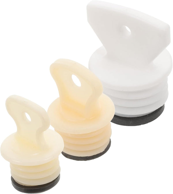 3Pcs Hot Water Bottle Lid Hot Water Bottle Replacement Plug Thermal Plug Bag Replacement Large Rubber Hand Warmer