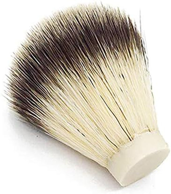 2 Pieces Hair Nylon Shaving Brush Knot for Men Hair Removal Cutting Men Face Cleaning Device