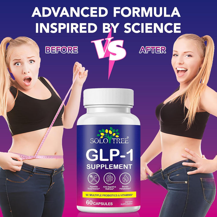 GLP-1 Capsules, GLP 1 Weight Loss Capsules, Cut Extreme Weight Loss, Supports Appetite Control, Gut Health, Aids Digestive Wellness, Appetite Suppressant for Women & Men