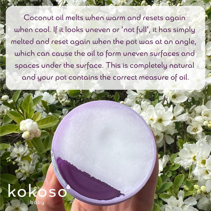 Baby Organic Coconut Oil - Moisturising 100% Natural Baby Oil for Baby Massage, Dry, Sensitive and Normal Baby Skin - 200Ml (168G)