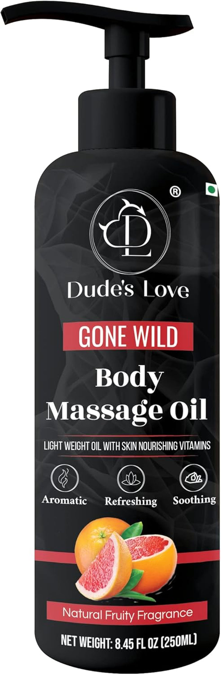 Organic - Vanilla Edible Full Body Massage Oil - No Stain & Non-Sticky | with Fractionated Coconut Oil, Vanilla & Jasmin Oil | for Massage Therapy - 4.05 Fl Oz