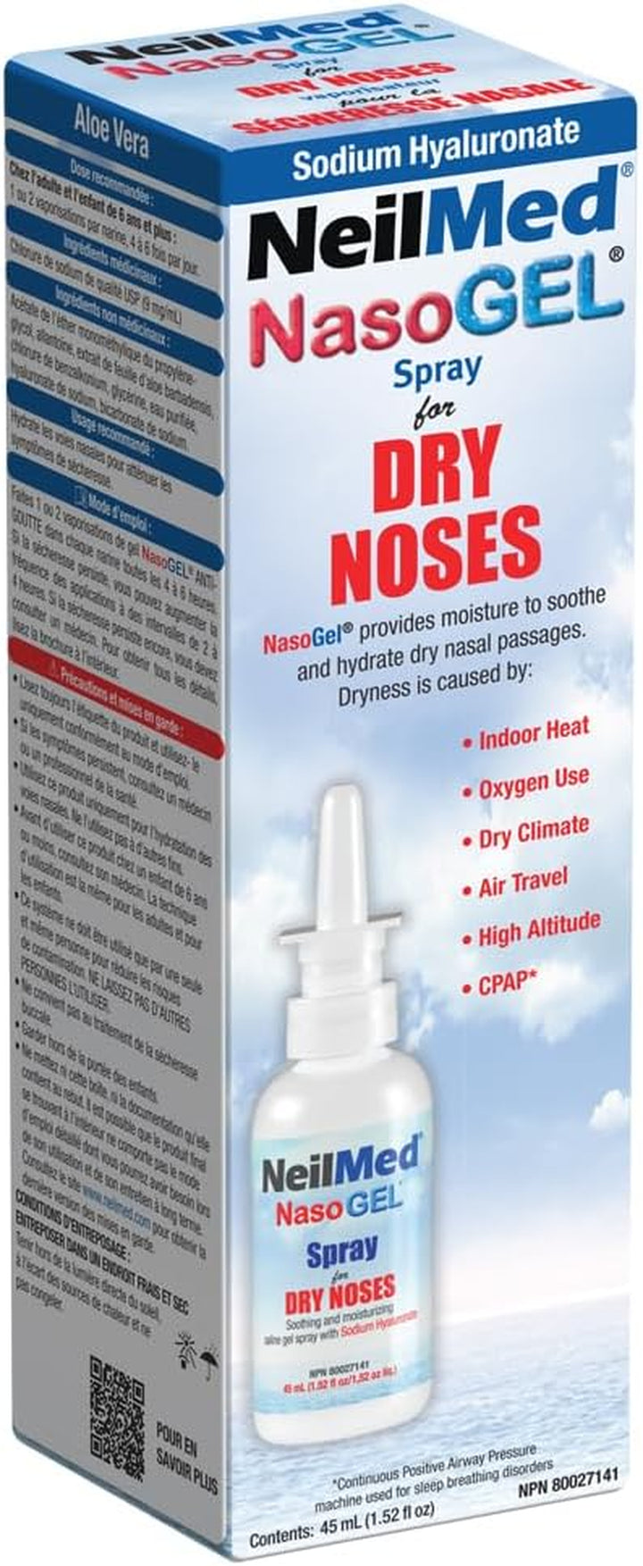 Nasogel Moisturizer for Dry Noses 30Ml