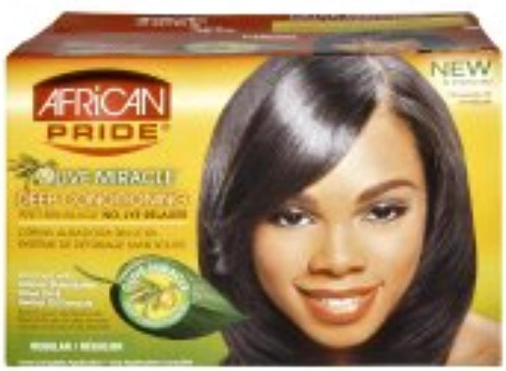 Olive Miracle Conditioning Anti-Breakage Hair Relaxer, 1 Kit