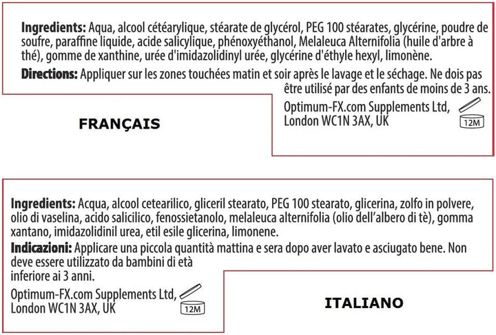 V22 MAX Ingrown Hair Treatment Cream Double Strength Paraben and Cruelty Free - 50Ml