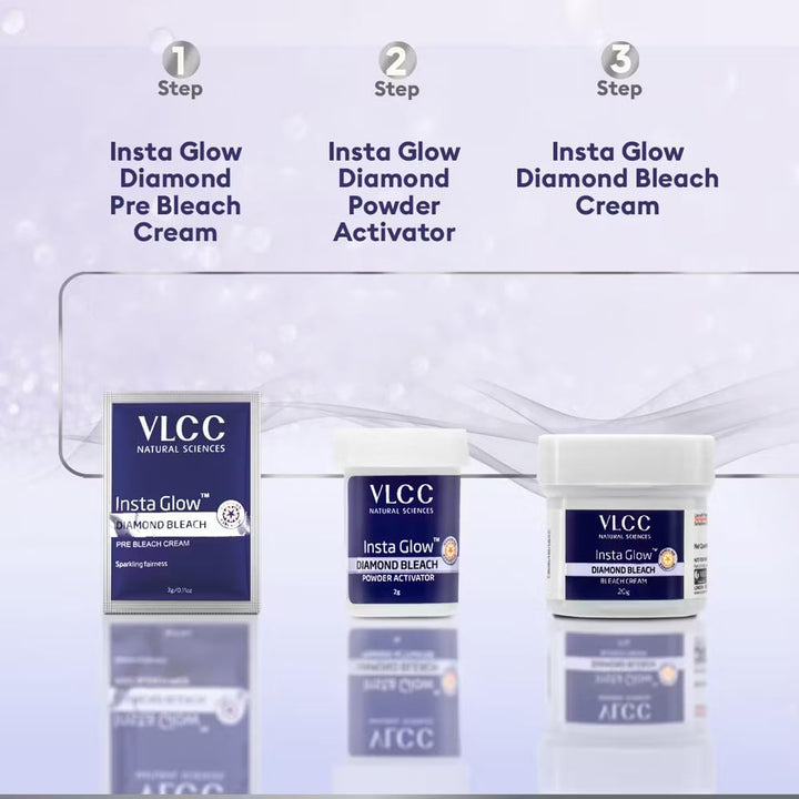 Insta Glow Diamond Bleach(60Gm)