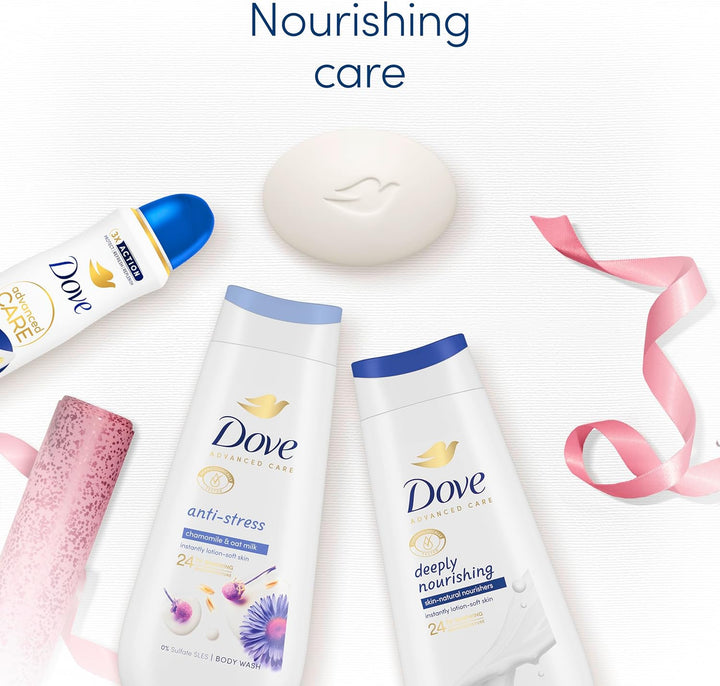 Discover Favourites Selection Gift Set with Two Body Washes, an Anti-Perspirant, a Beauty Bar and a Beauty Pouch Perfect Gifts for Her 4 Piece