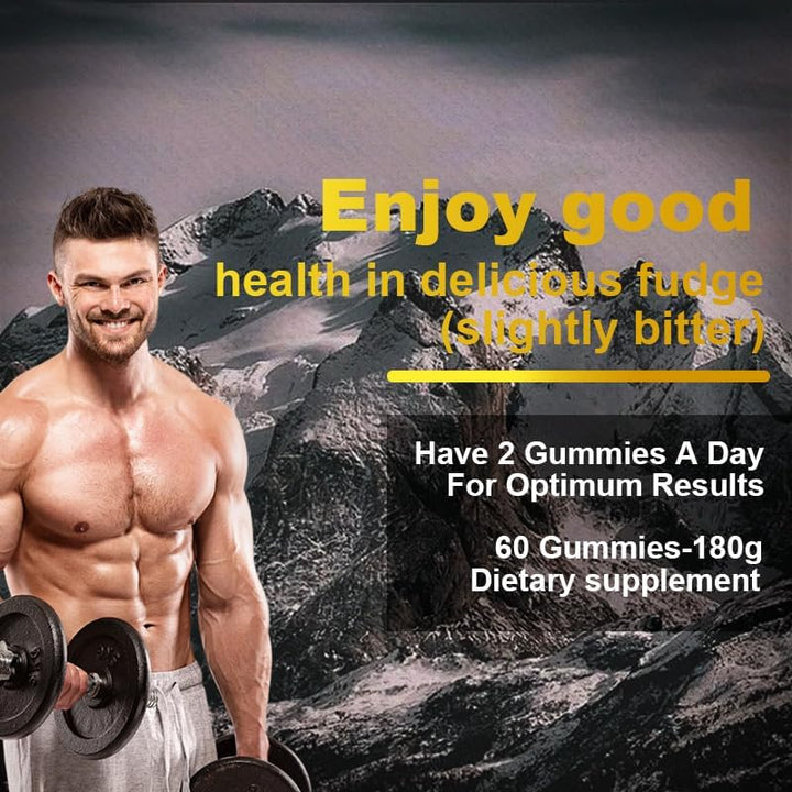 Shilajit Himalayan Gummies, Ashwagandha, and Gokshura | over 85 Trace Minerals and Humic Acids | Organic and Non GMO Micronutrient Supplements for Men and Women