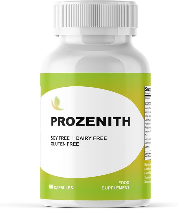 Prozenith Weight Loss Support – 60 Vegan Capsules – Natural Supplement with Herbal Extracts & Vitamins – Supports Metabolism & Energy –