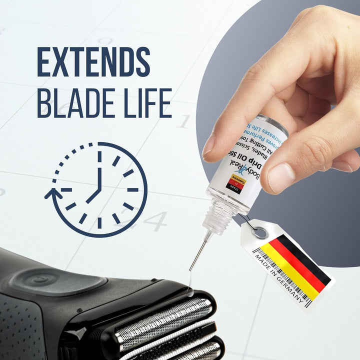 Non Drip Stick Oil Pen- Dropper Oiler Lubricant for Clippers Shavers Metal Instruments 10Ml.