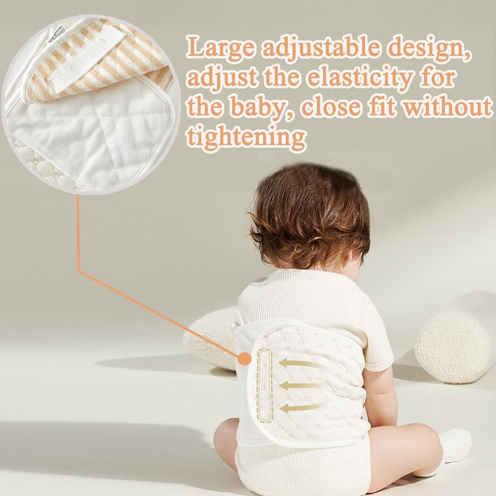 Colic Relief for Newborns and Infants Gas Relief Belly Wrap Baby Swaddling Belt with Soothing Warmth Baby Hot Water Bottle with Belt for Colic Pain Relief Tummy Wrap for Upset Stomach