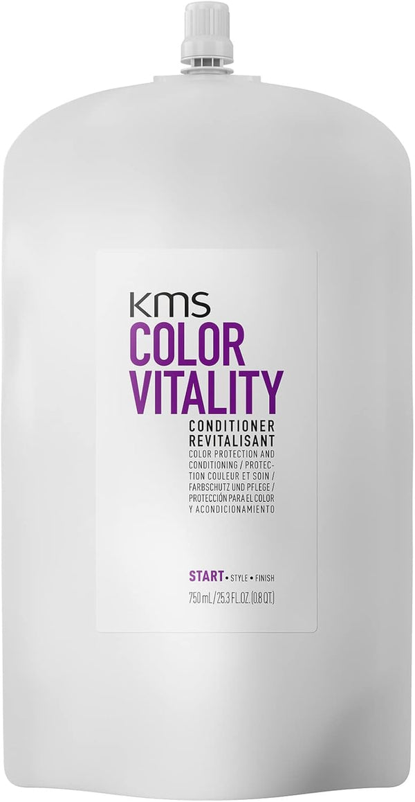 KMS Colorvitality Conditioner Pouch, 750Ml for Coloured Hair