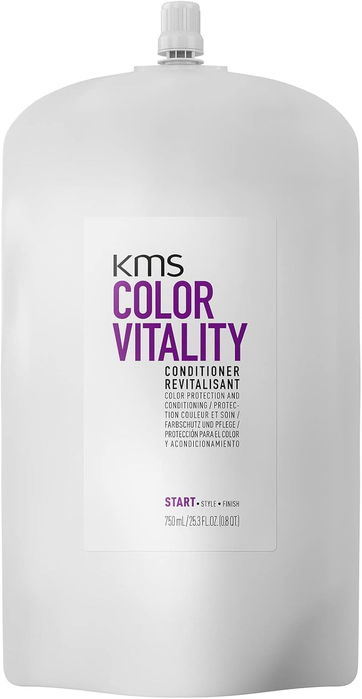 KMS Colorvitality Conditioner Pouch, 750Ml for Coloured Hair