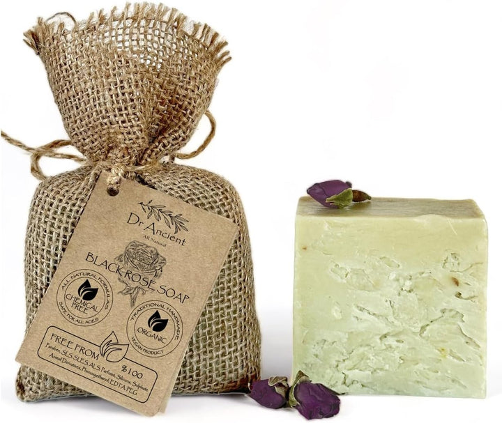 Sulphur Soap Bar, Best Sulfur Soap for Acne, Traditional Soaps for Oily Skin & Hair, anti Bacterial Sulfur Acne Treatment, Organic, Vegan, Pure Natural Handmade Acne Soaps