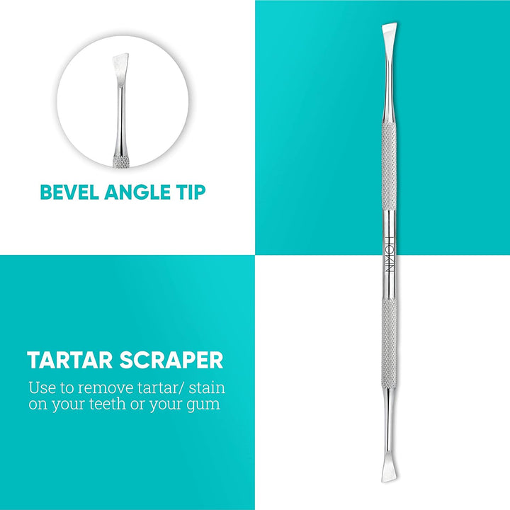 Plaque Remover Dental Care Kit Teeth Cleaning Tool Dental Care Kit Tooth Filling Repair Set Stainless Steel Dental Tools for Men Women Kids and Pet Care (5)