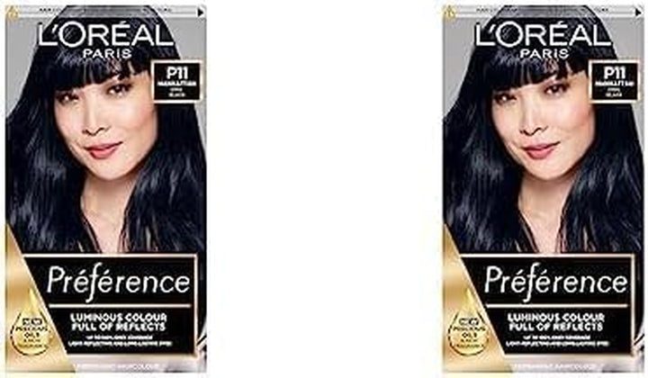 Paris Permanent Hair Colour, Long-Lasting Shine and Intense Colour, for up to 8 Weeks, Preference Vivids (Colorista), Bright Red 8.624, X1 Pack