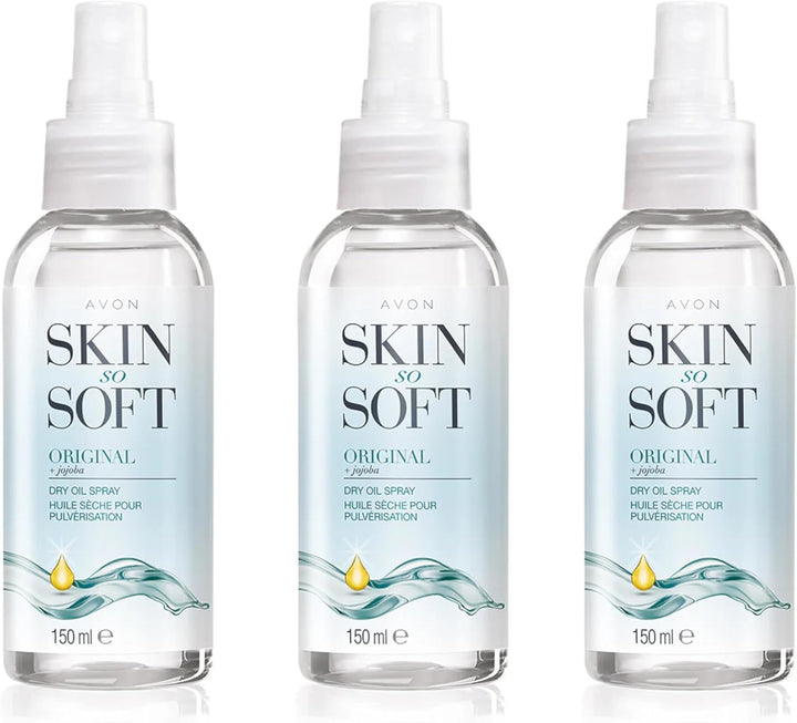 Skin so Soft Dry Oil Spray 250Ml, Locks in Moisture, Formulated with Jojoba Oil and Vitamin E, Quick Dry Formula, Cruelty Free