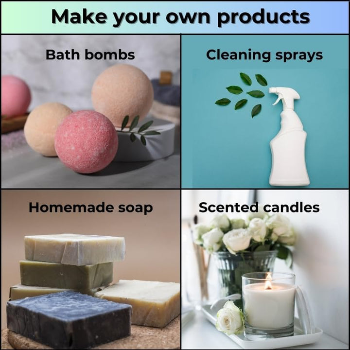 Lemon Essential Oil 10Ml 100% Pure Natural Undiluted Cruelty Free Oils for Diffuser Diffusers Burners Premium Quality Aromatherapy DIY Candle Making Vegan Essentials Citrus Limon (10Ml, Lemon)