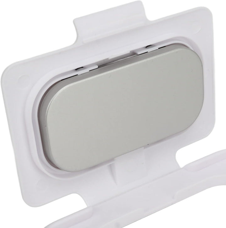 Portable Baby Wipes Dispenser Warmer, Ultrathin Heating Element, Constant Temperature Moist & Warm Wipes Holder for Babies, White