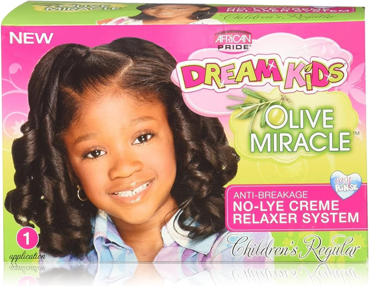 Dream Kids Olive Miracle No-Lye Relaxer - Regular