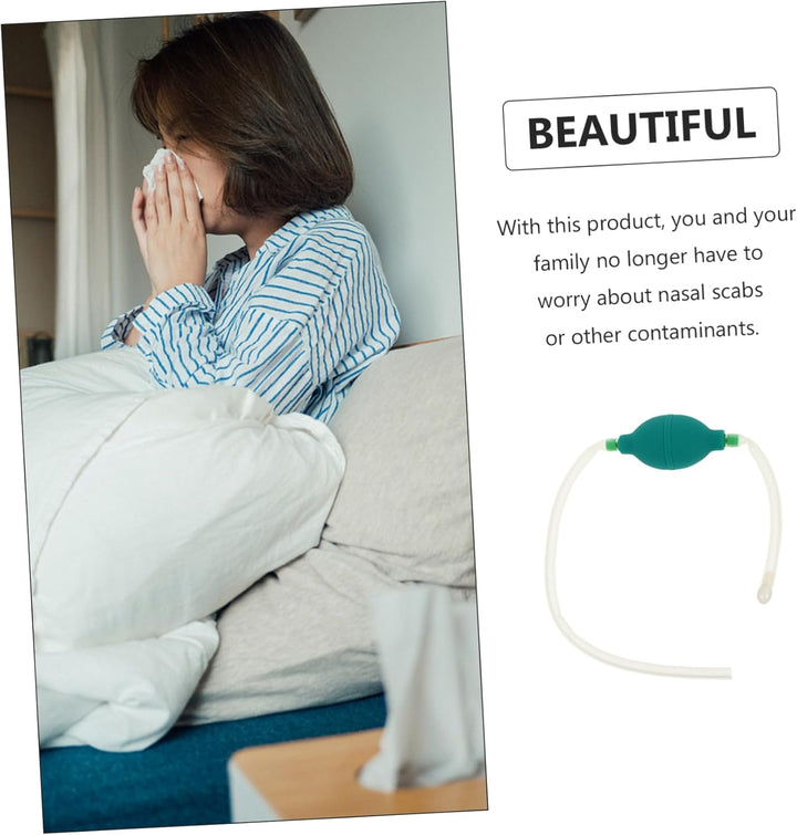 3Sets Household Nasal Washer Replacement for Adults and Creative Portable Sinus Cleaner for Rinsing Blocked Nasal Passages and Easy to Use