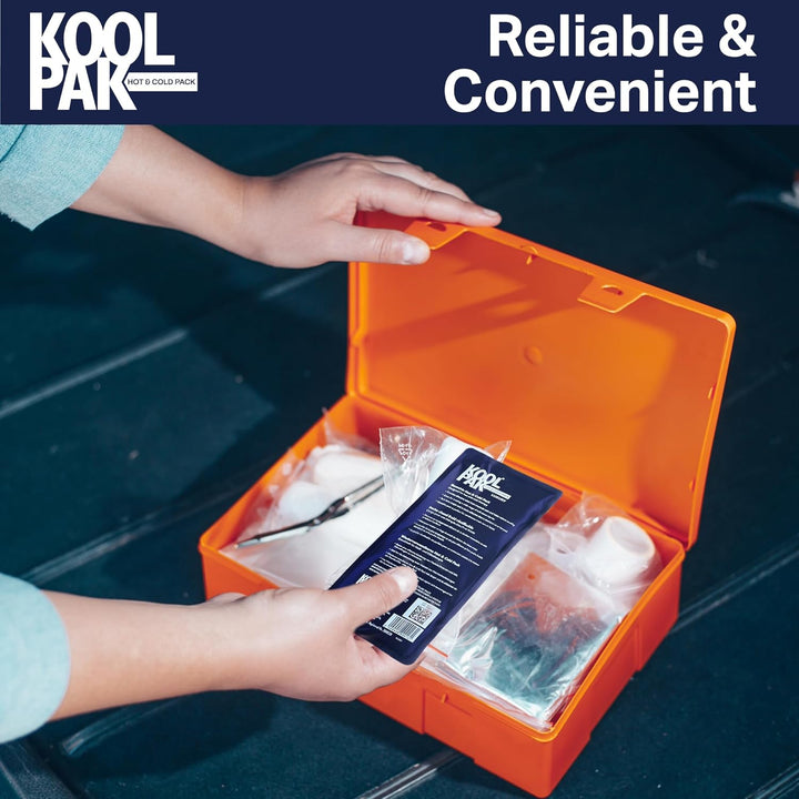 Hot and Cold Gel Packs Reusable - 12Cm X 29Cm Microwaveable Heat Pack for Pain Relief - Long-Lasting Therapy with Soft Nylon Cover - Flexible Design for Stomach, Back, Neck & Legs (Pack of 1)