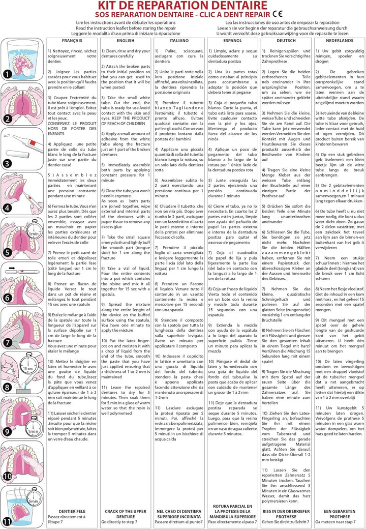 CLICADENT Denture Repair Emergency