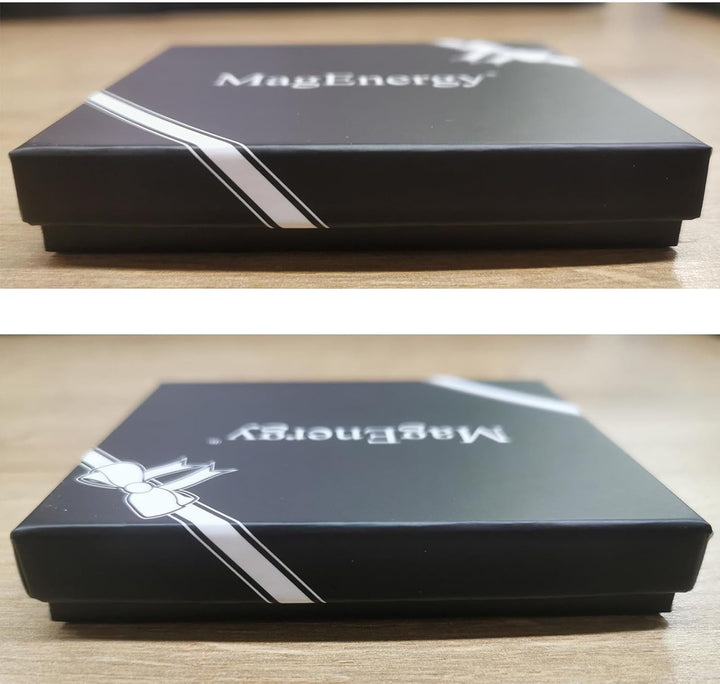 Copper Magnetic Bracelet for Men and Women 99.9% Pure Copper Bangle 6.8" Adjustable with 8 Magnets (Plain Design)