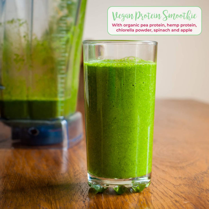 Organic Pea Protein Powder - European Vegan Protein Powder by  for Muscle Growth & Recovery - Non-Gmo and Keto - Natural Unflavoured Pea Protein (600G)