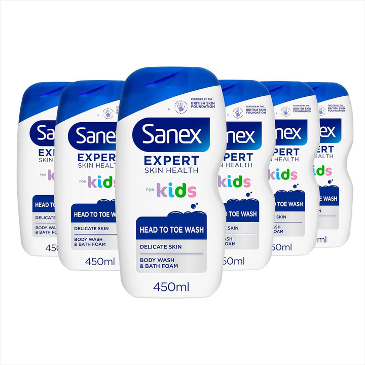 Expert Skin Health Head to Toe Kids’ Body Wash 720Ml - Protects Delicate Skin - Children’S Shower Gel - Gently Cleanses - 12H Hydration - Dermatologically Tested - Paediatrician Approved