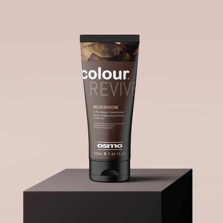Color Revive Mushroom | Cool Ashy Brown Conditioning Toning Mask | Vegan. 225Ml