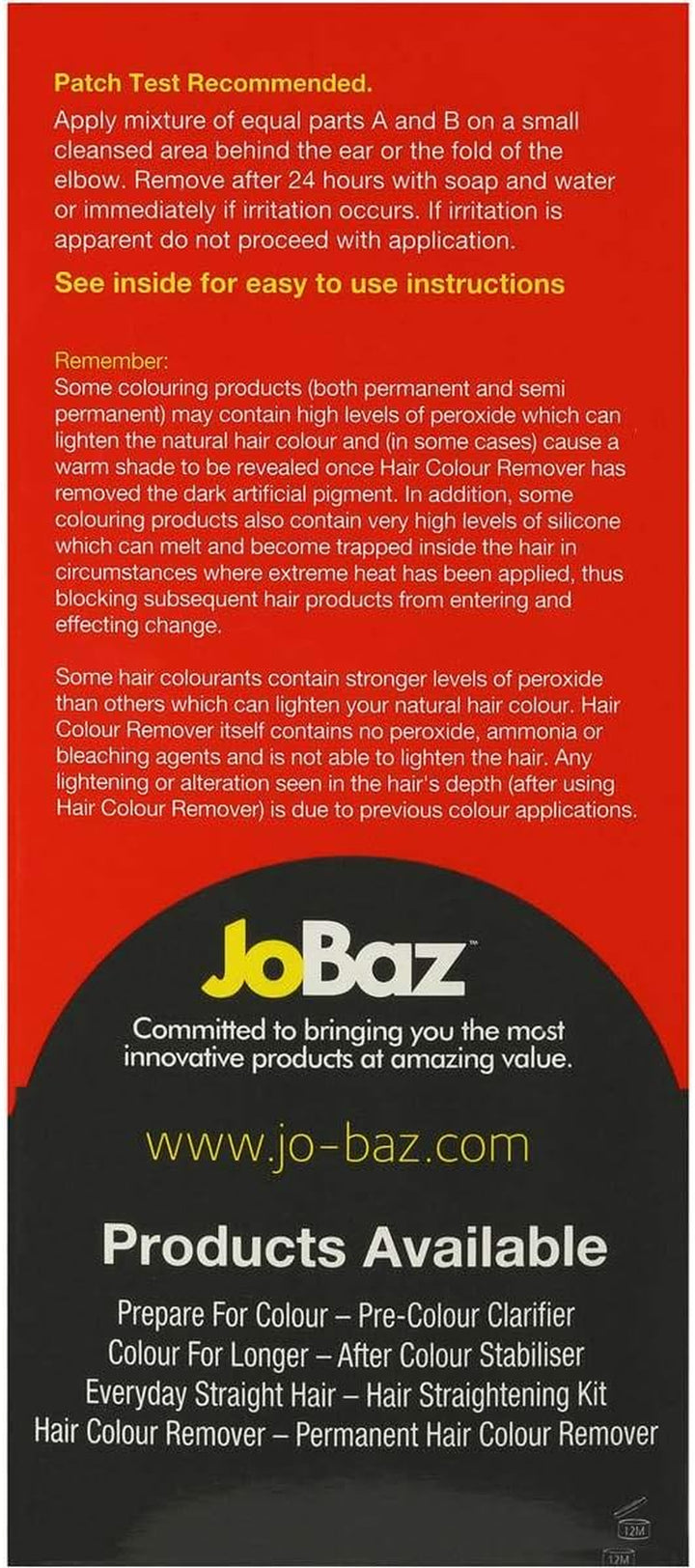 Hair Colour Remover Extra Strength Removes Darker Shades & Colour Build Up