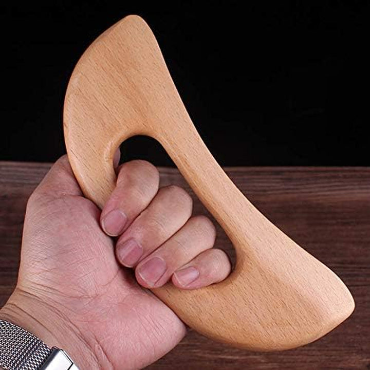Shaving Sha Board Scraping Therapy Scraper Scraping Blade Board Back Massage Chinese Medicine Health Tools Wood Muscle Fascia Knife