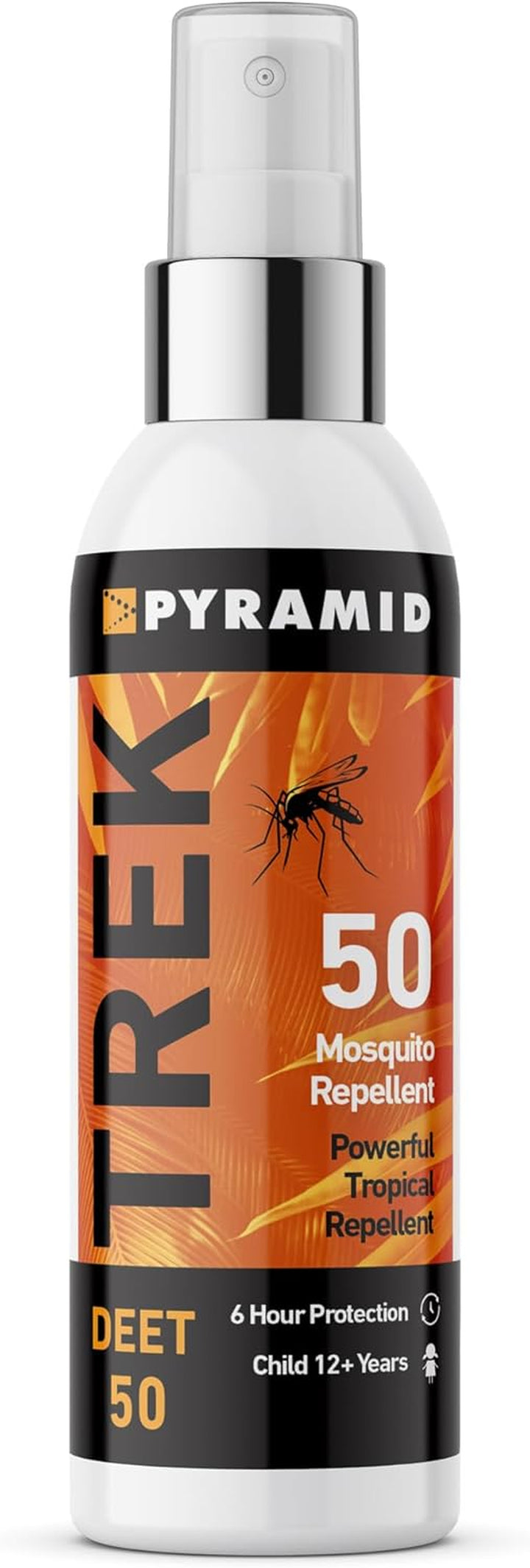 Trek 50 Insect/Mosquito Repellent Deet Spray (2 Bottles, 100Ml)