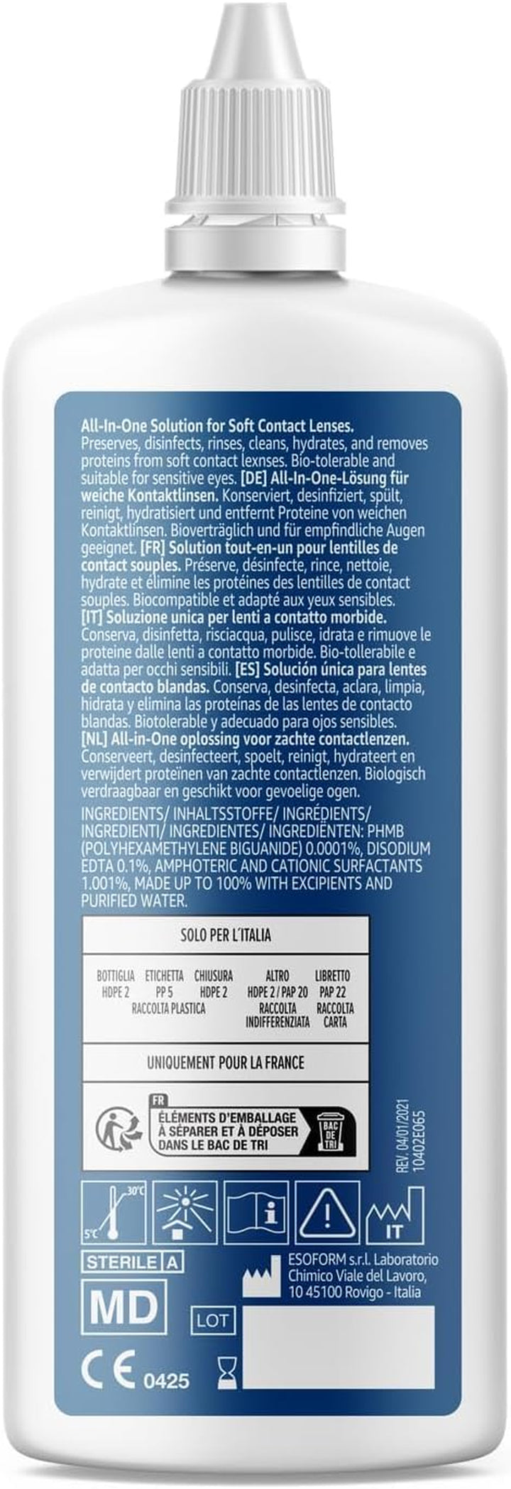 All-In-One Contact Lens Solution 2 X 250 Ml