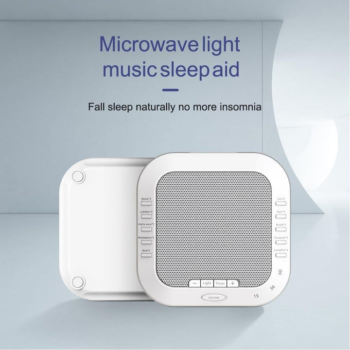 Ora Sound Machine Solfeggio Frequencies,28 Soothing Sounds,White Noise Sound Machine,3 Color Night Light/3 Timer Modes for Meditation,Sleeping,Yoga.
