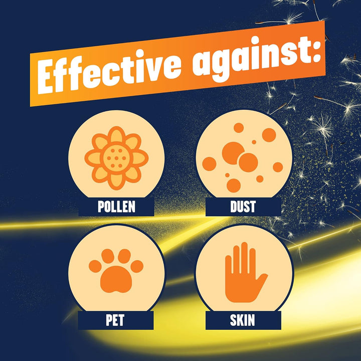 Allergy One a Day 10 Mg Tablets - Effective and Long-Lasting Relief from Hay Fever, Pet, Skin and Dust Allergies - 30 Count