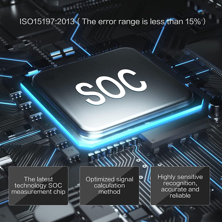 (Safe-Accu2) Blood Glucose Test Strips/Blood Sugar Test Strips 100 Pcs No Need Code & Lancing Devices X 100 / for  Safe-Accu2 Blood Glucose Monitor Only