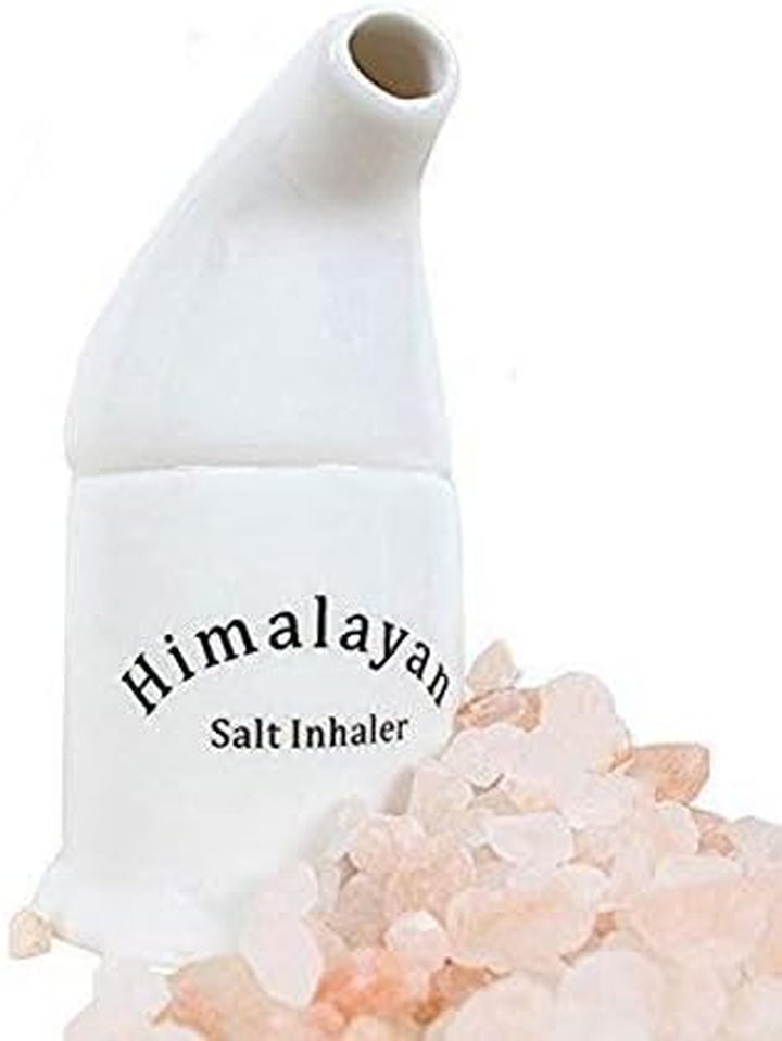 New Good Health Original Himalayan Salt Pipe Ceramic Filled with 100% Pure Himalayan Salt - with Hygienic Dust Cap 200Grm Salt