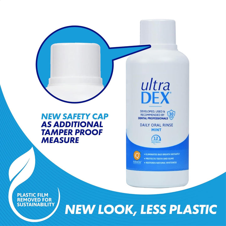 Daily Oral Rinse, Mint 500 Ml