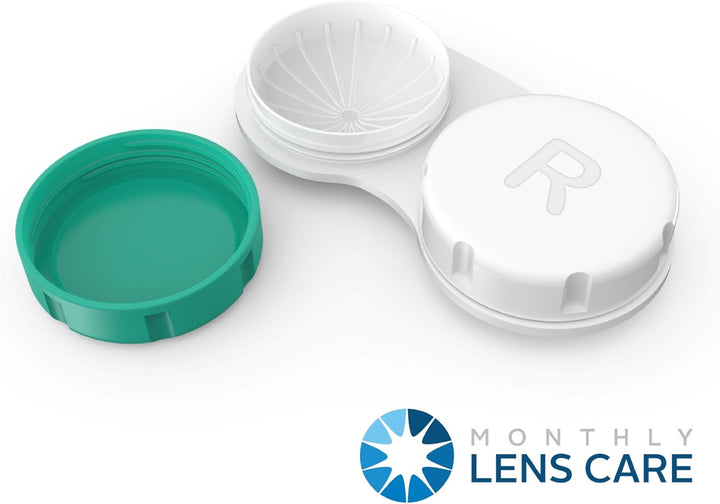 Contact Lens Cases 12 Pack. One Year Supply. Protect Your Eyes by Changing Your Contact Lens Case Monthly