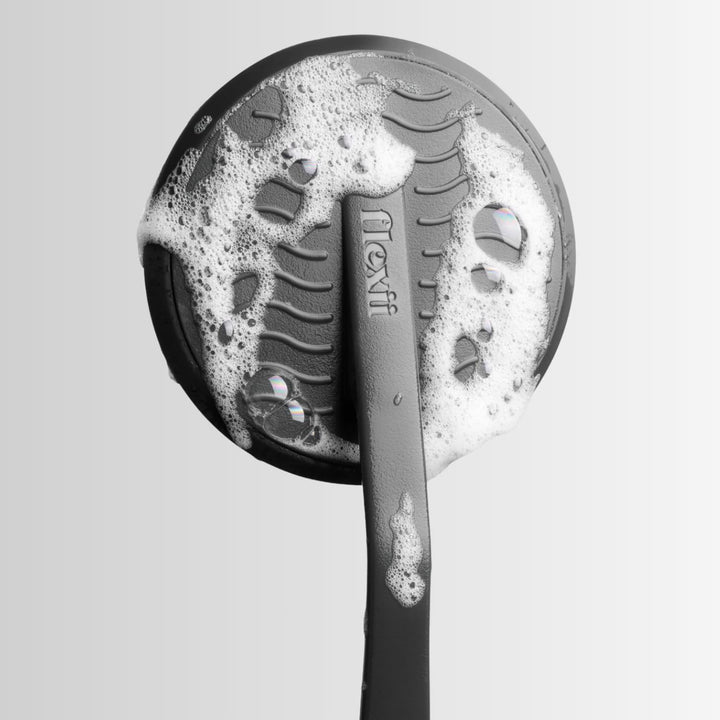 ® Silicone Back Scrubber – Premium Exfoliating Shower Brush, Long Handle Back Scrubber, Deep Clean Body Brush & Durable Back Washer for Men & Women