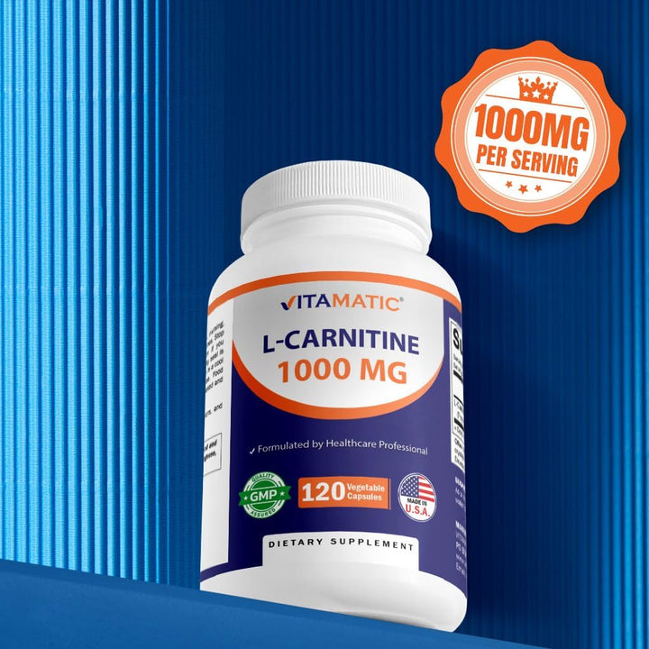 L-Carnitine Fumarate 1000 Mg - 120 Vegetable Capsules