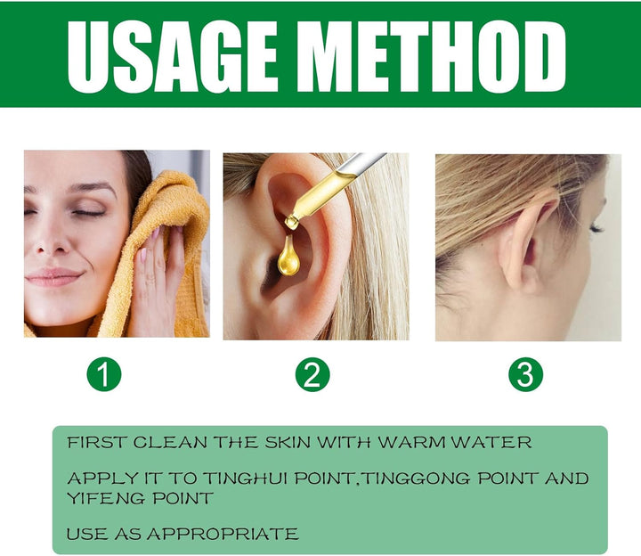 Ear Drops,Tinnitus Treatment Ear Drops,Pain Relief and Earache Drop/S,Tinnitus Relief for Ringing E/Ars,Ear D/R Ops for Tin/Nitus,E/Ar R/Inging Relieving,E/Ar Ri/Nging Treatment Oil for Itchy Ears