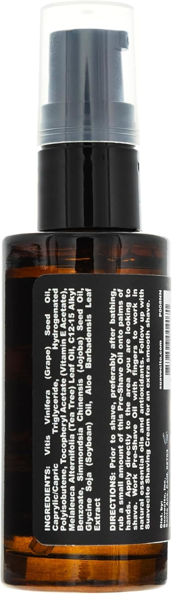 Shave Oil, Pre-Shave Oil Softens Skin and Beard for a Smooth Shave, Helps to Reduce Razor Irritation and Razor Burn, Lightweight Non-Greasy Formula Ideal for Sensitive Skin 30Ml