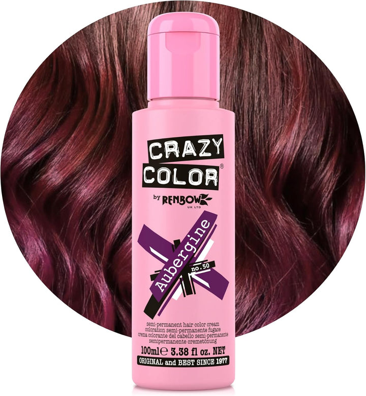 Vibrant Vermillion Red Semi-Permanent Hair Dye. Highly Pigmented Scarlet Red Conditioning & Oil Nourishing Vegan Formula | No Bleach or Ammonia | 100Ml